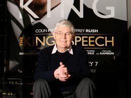 David Preece outside the Nottingham cinema where he gave an introduction to the film